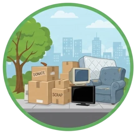 Years of accumulation - Jiffy Junk decluttering